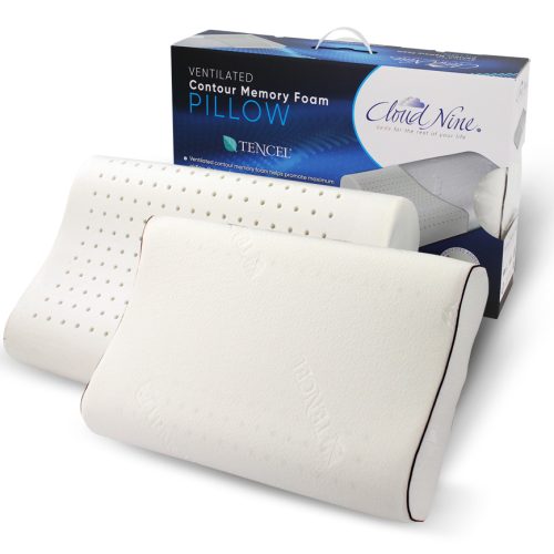 Cloud Nine Ventilated Contour Memory Foam Pillow